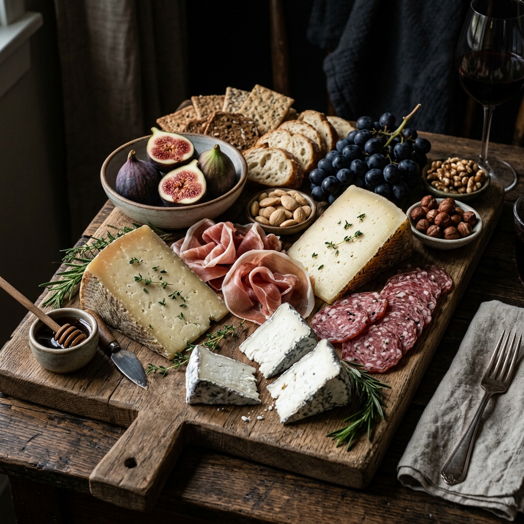 Tabla Gourmet de Quesos y Charcutería DCAVA